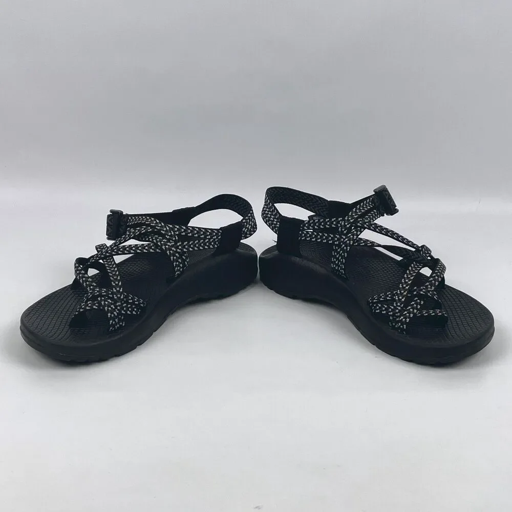 Chaco Women's Size 6W Classic Boost Black Double Strap Sandals J106266W